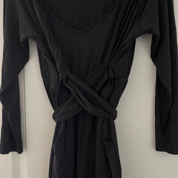 Anthropologie Daily Practice Ruffled Lounge Wrap Jumpsuit - Picture 5 of 5